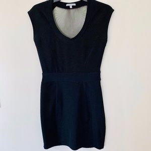 Charlotte Russe little Black Dress w/ Mesh Back; M; Y2K style